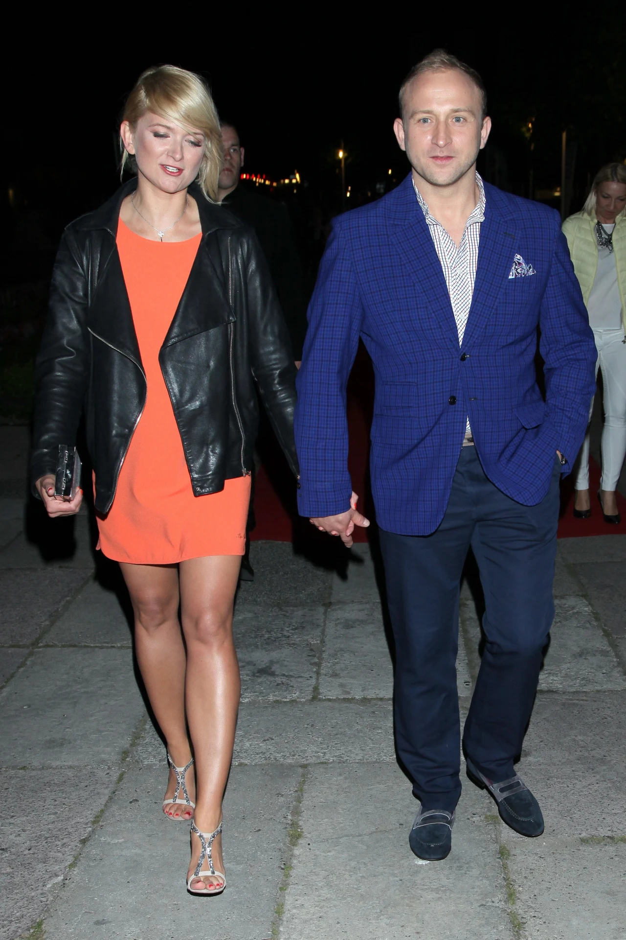 Borys Szyc z obecną ukochaną, Justyną Borys Szyc z obecną ukochaną, Justyną