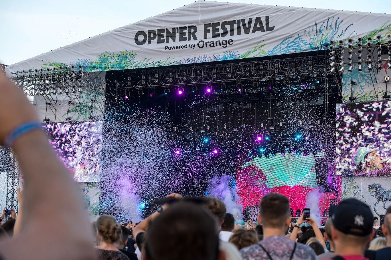 Publiczność trzeciego dnia na Open'er Festival
