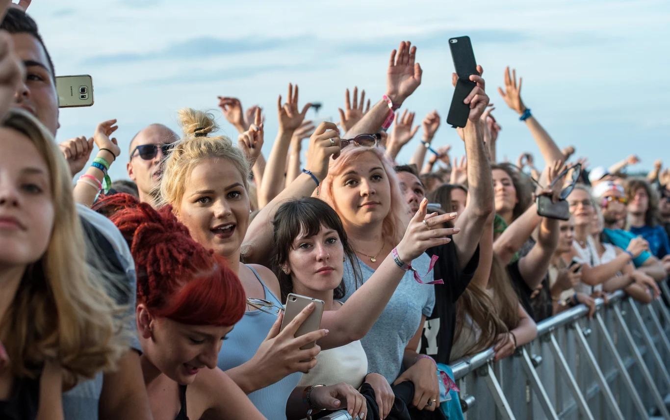 Publiczność trzeciego dnia na Open'er Festival