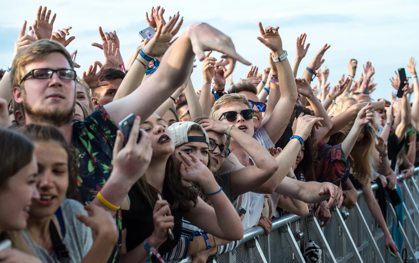 Publiczność trzeciego dnia na Open'er Festival