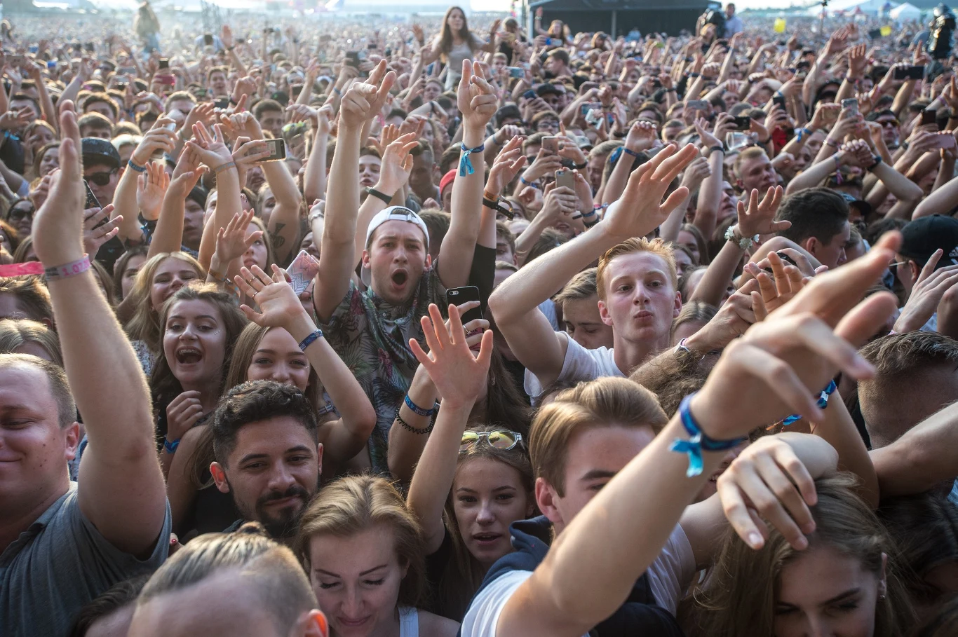 Publiczność trzeciego dnia na Open'er Festival