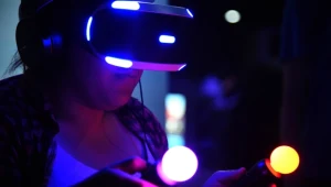 Prezentacja gogli PlayStation VR na targach E3 2016 w Los Angeles