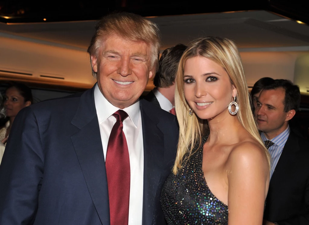 Donald Trump z córką Ivanką