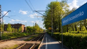 Stacja Wałbrzych-Szczawienko, w pobliżu której znajduje się miejsce rzekomego ukrycia "złotego pociągu"