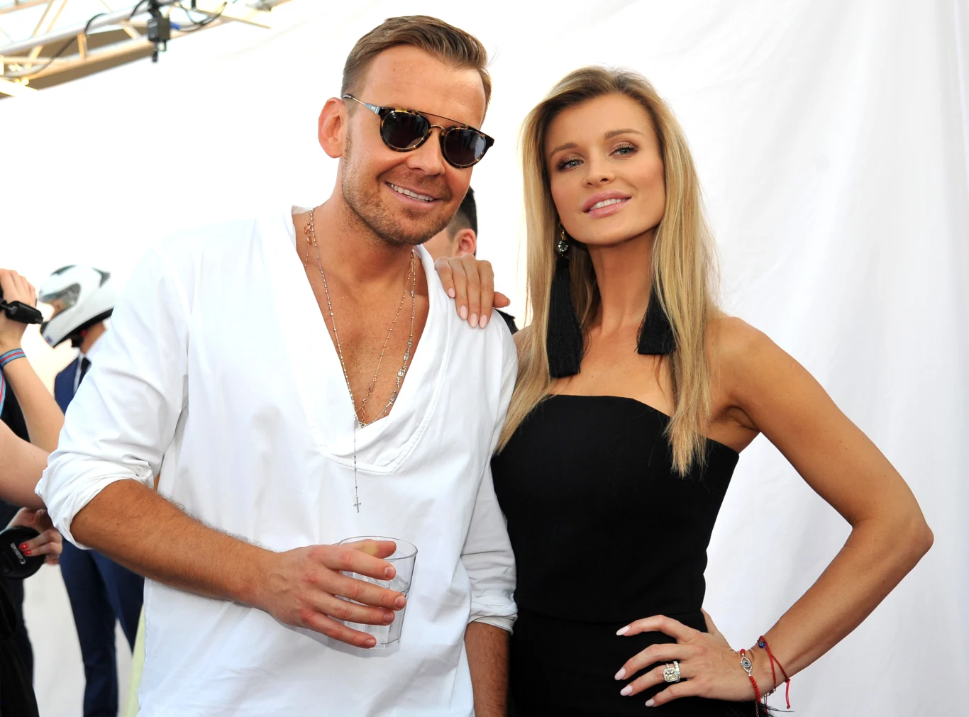 Dawid Woliński z polską seksbombą Dawid Woliński z polską seksbombą