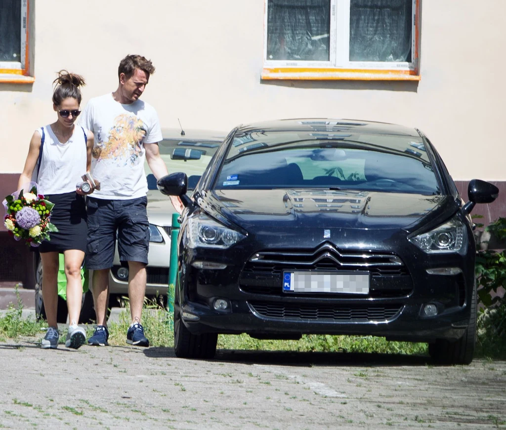 Wojciech Błach z żoną