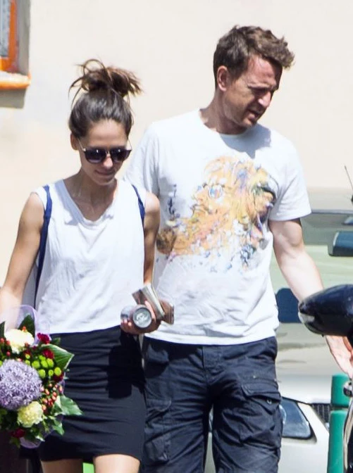 Wojciech Błach z żoną