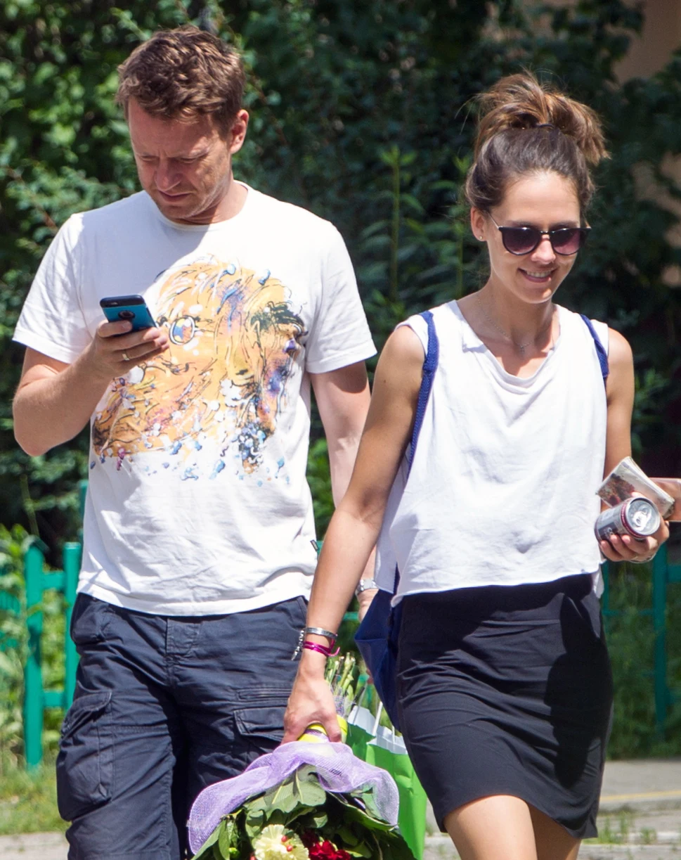 Wojciech Błach z żoną