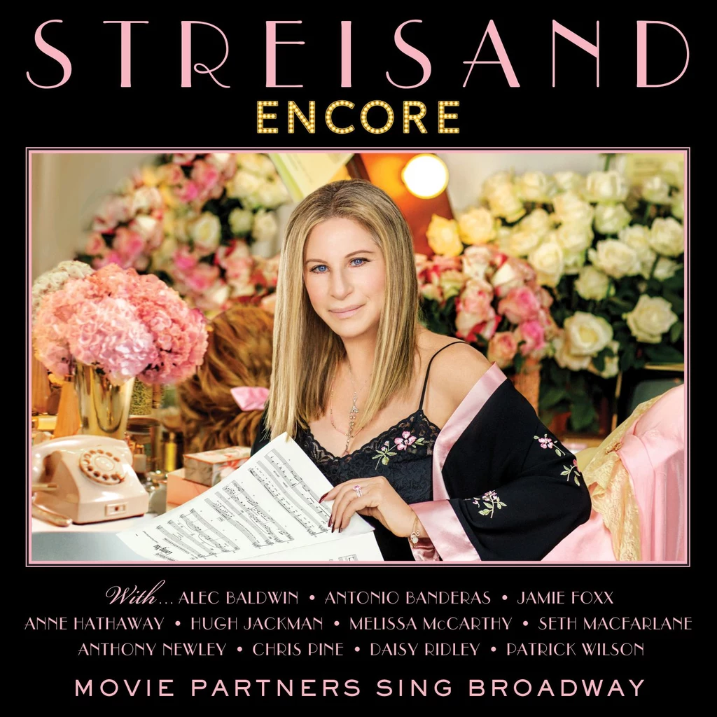 Barbra Streisand na okładce płyty "Encore: Movie Partners Sing Broadway" 