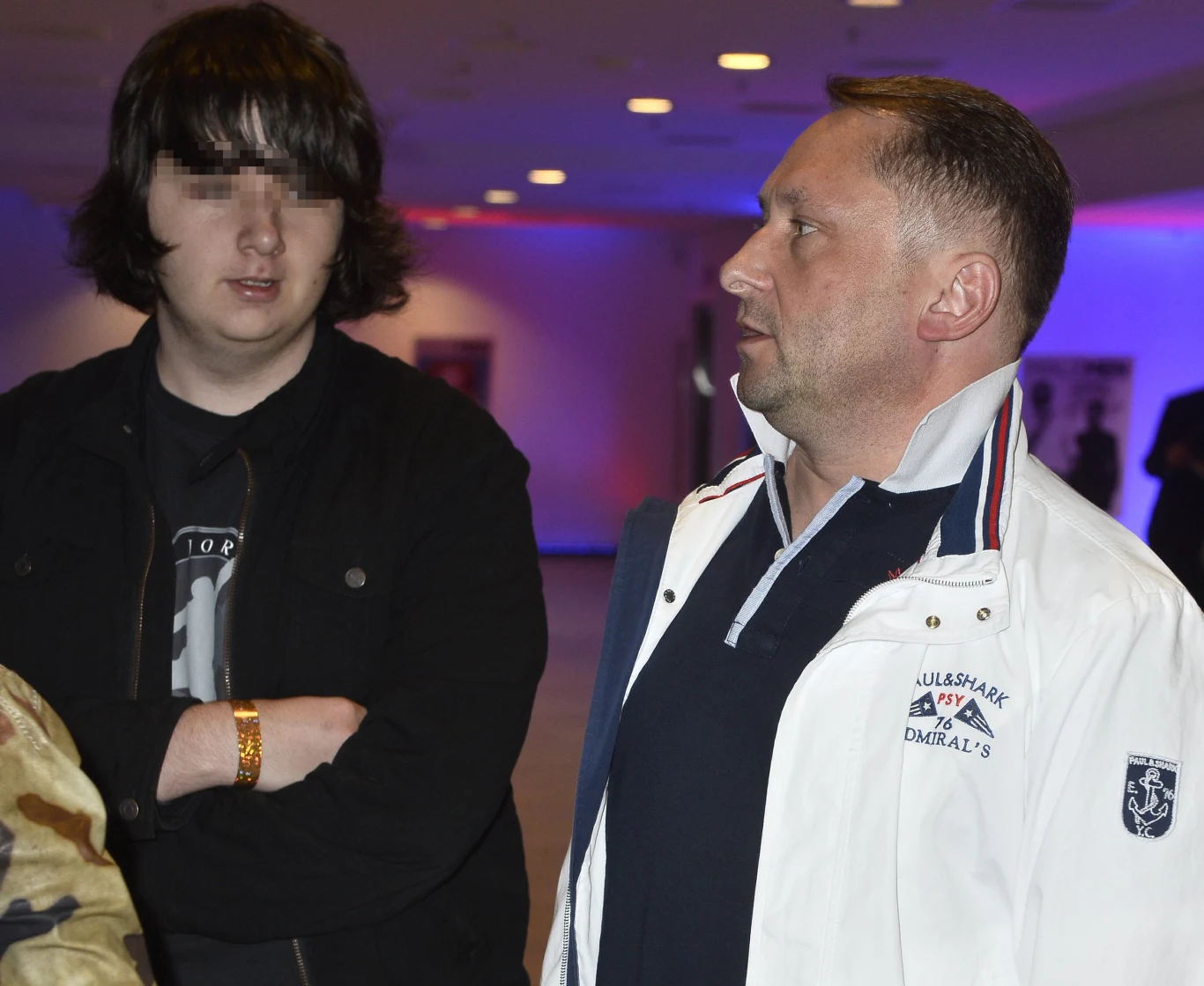 Kamil Durczok z synem