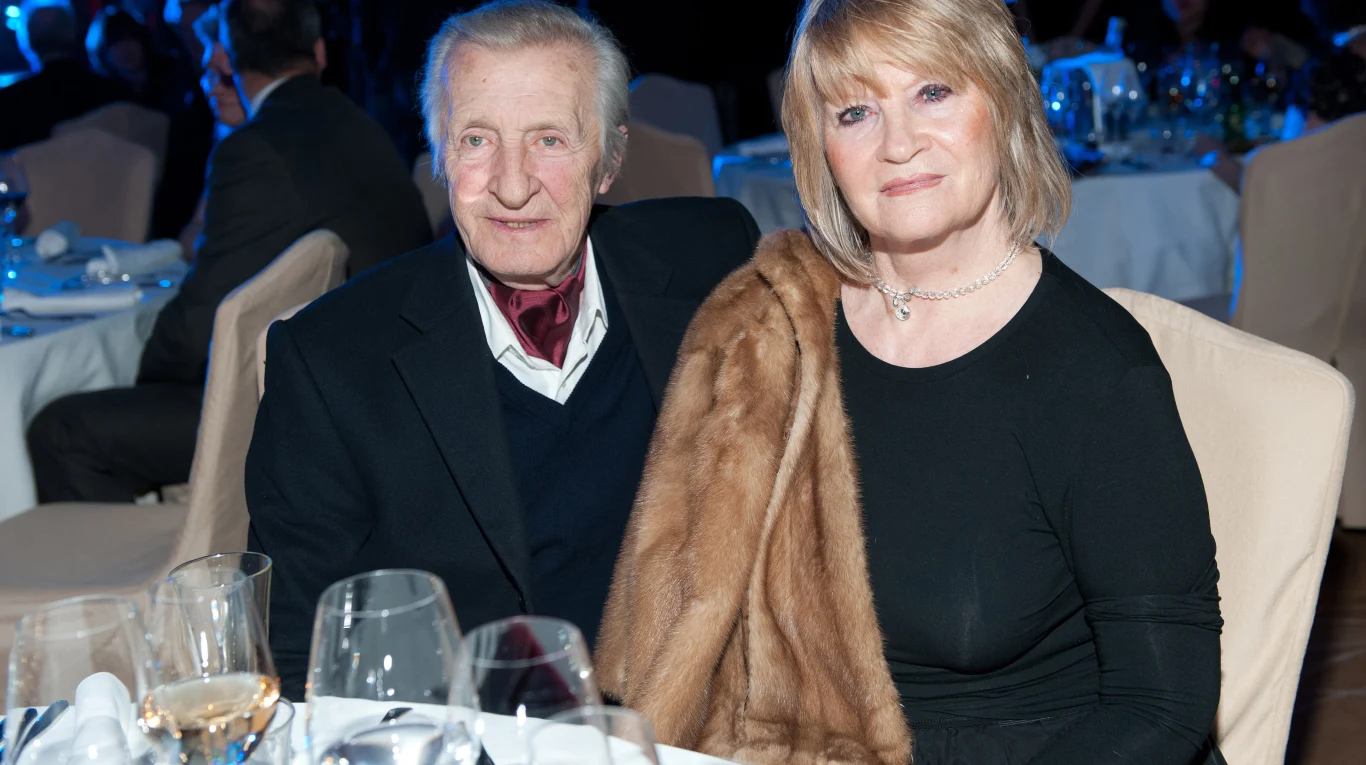 Kopiczyński z żoną Moniką Kopiczyński z żoną Moniką