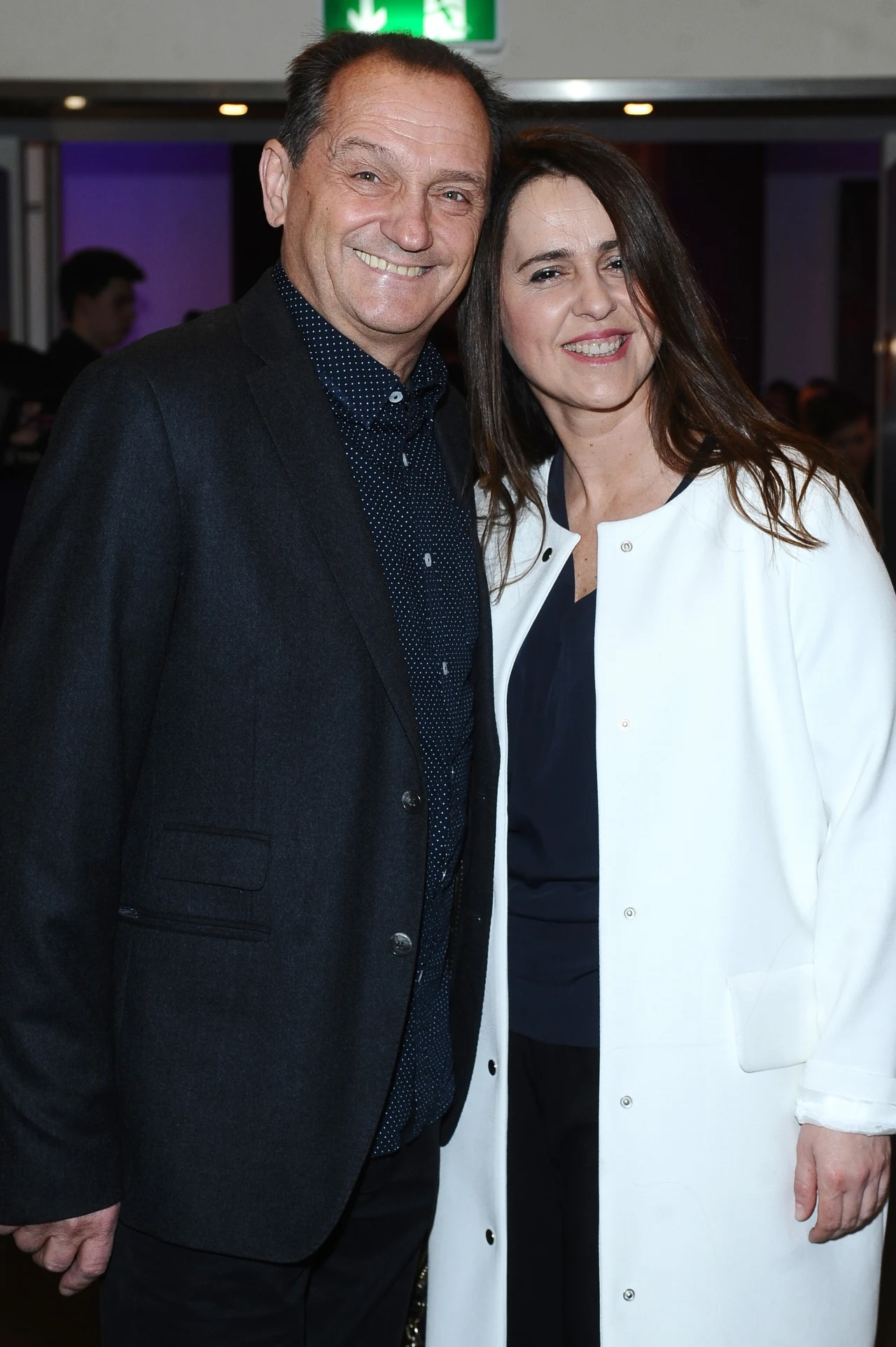 Wojciech Wysocki z żoną Wojciech Wysocki z żoną