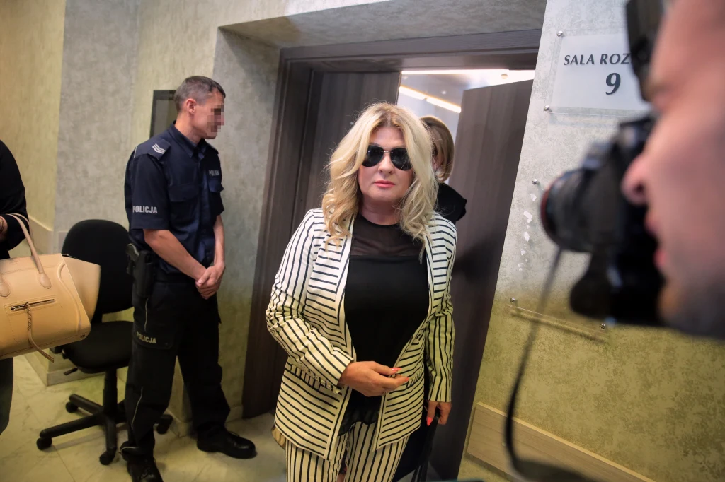 Beata Kozidrak w sądzie Beata Kozidrak w sądzie