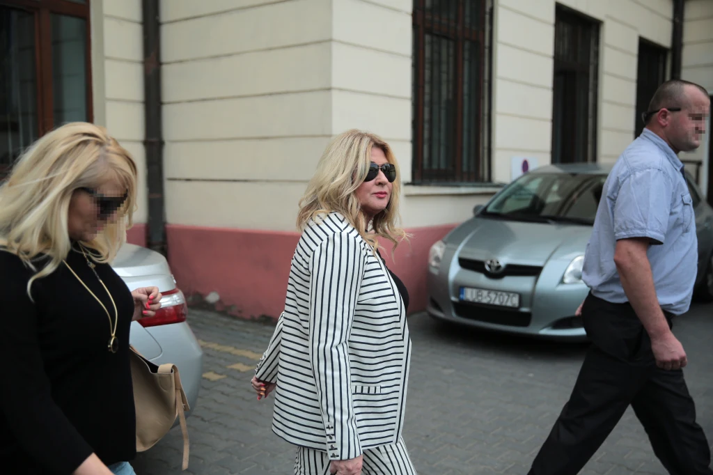 Beata Kozidrak w sądzie Beata Kozidrak w sądzie