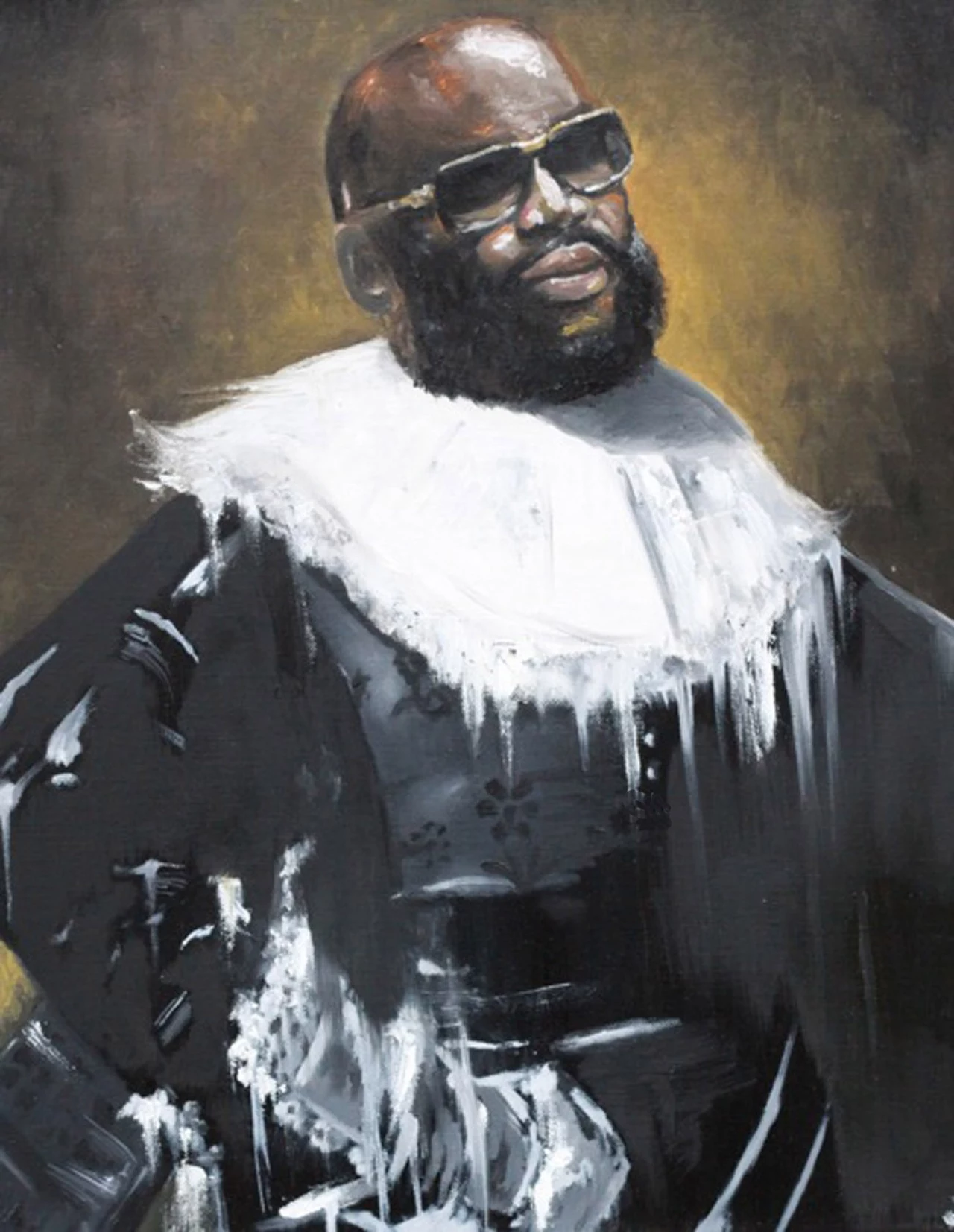 XVII-wieczny Rick Ross stworzony na podstawie obrazu "Portret mężczyzny" XVII-wieczny Rick Ross stworzony na podstawie obrazu "Portret mężczyzny"
