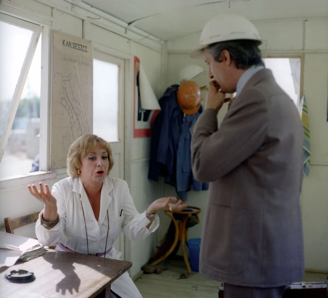 Zofia Czerwińska i Andrzej Kopiczyński w "Czterdziestolatku"