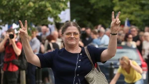 Krystyna Pawłowicz pokazala, że centymentry mają znaczenie...