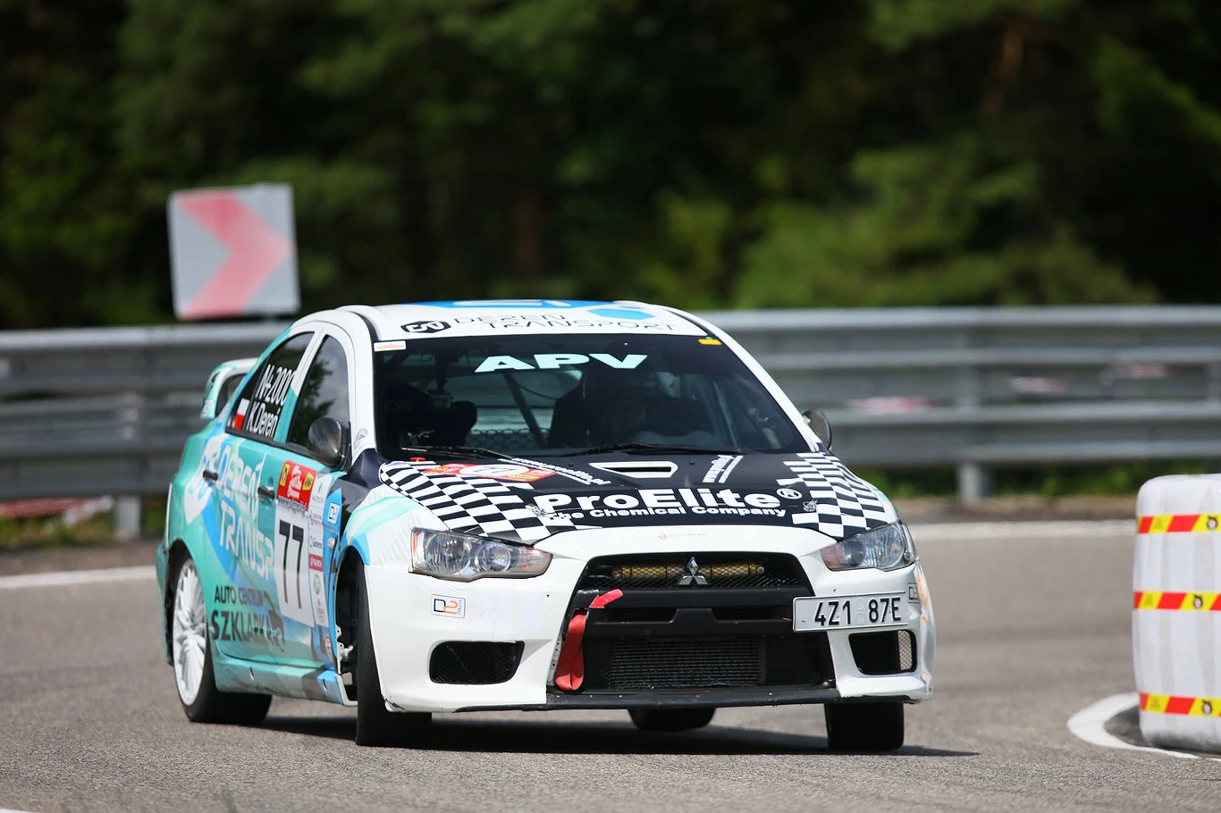 7 Rundę FIA EHC – wyścig górski Limanowa Przełęcz pod Ostrą. Niedziela