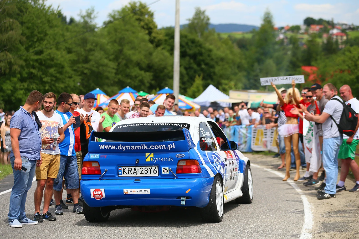 7 Rundę FIA EHC – wyścig górski Limanowa Przełęcz pod Ostrą. Niedziela