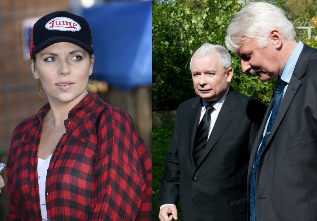 Ola Kwaśniewska, Jarosław Kaczyński i Witold Waszczykowski