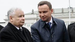 Jarosław Kaczyński i Andrzej Duda