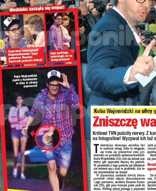 Wojewódzki dał do zrozumienia, że paparazzi powinni się od niego odczepić Wojewódzki dał do zrozumienia, że paparazzi powinni się od niego odczepić