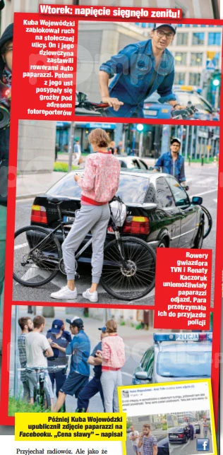 Między Wojewódzkim a fotoreporterami wywiązała się "dyskusja". Musiała interweniować policja Między Wojewódzkim a fotoreporterami wywiązała się "dyskusja". Musiała interweniować policja