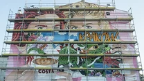 Mural przy ulicy Dietla w Krakowie