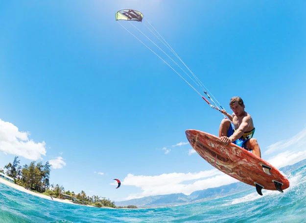 Kitesurfing nie jest bardzo wymagającym sportem