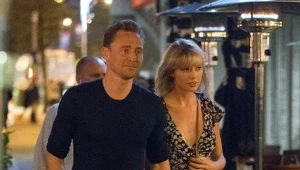 Tom Hiddleston i Taylor Swift podczas wizyty w Australii