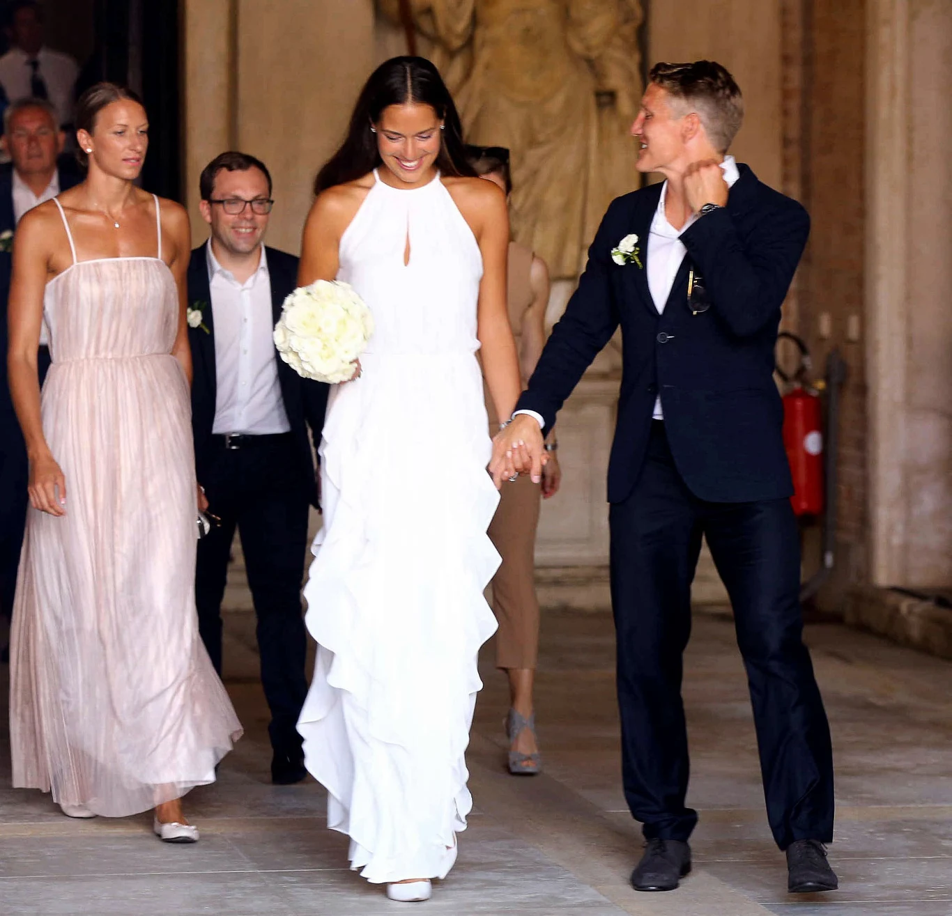 Ana Ivanović i Bastian Schweinsteiger wzięli ślub Ana Ivanović i Bastian Schweinsteiger wzięli ślub