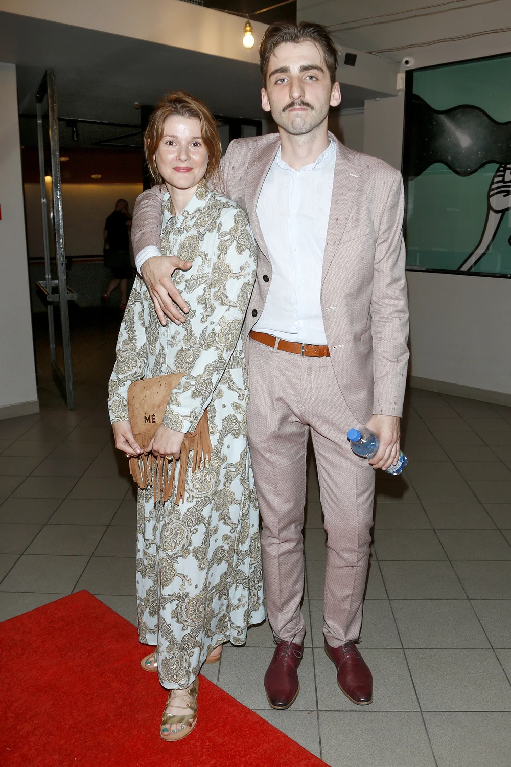 Marta Ścisłowicz i Piotr Żurawski na premierze filmu "Kamper"