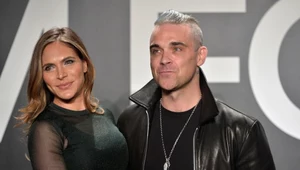 Robbie Williams wraz z żoną
