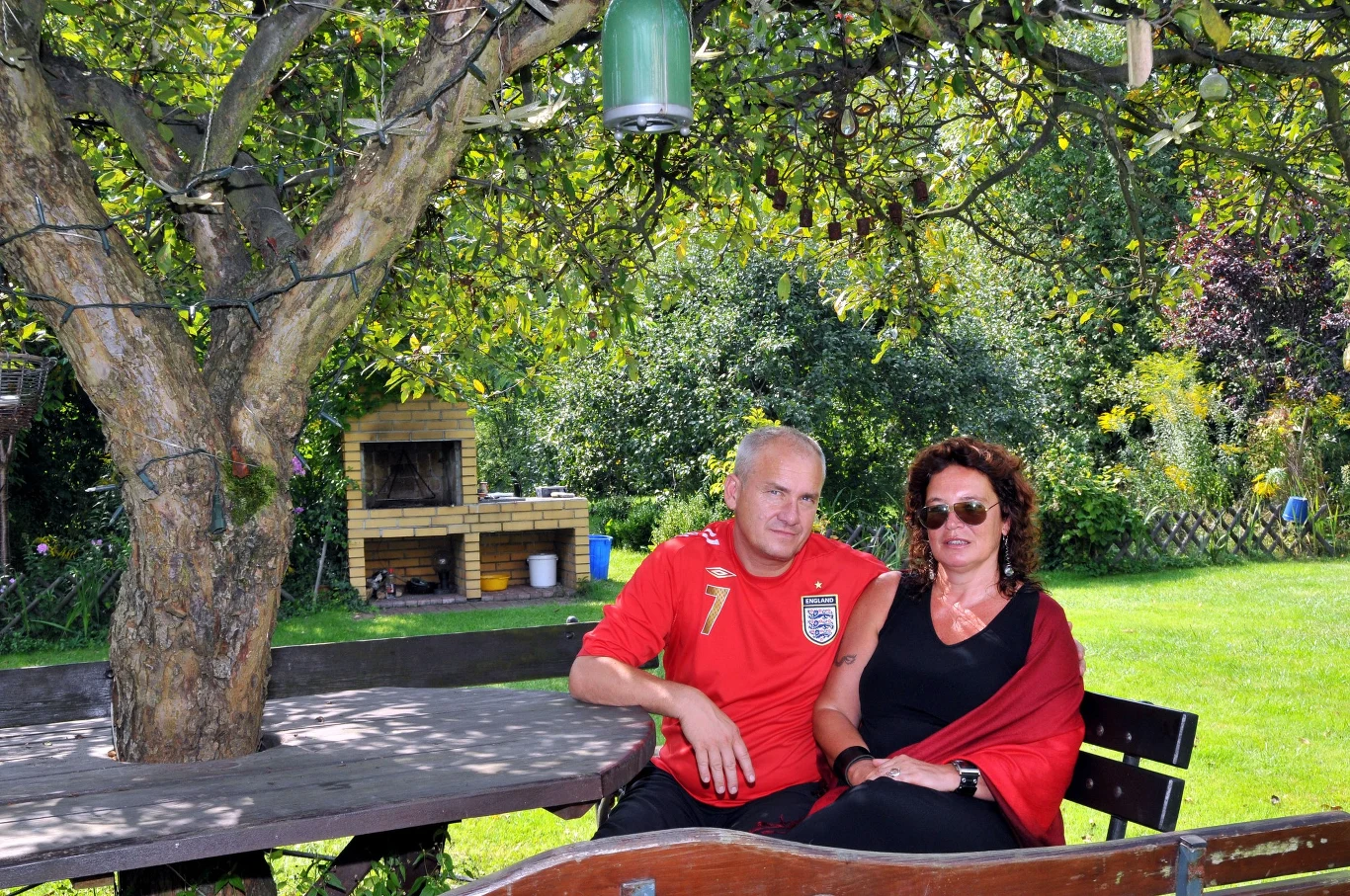 Michał z żoną Michał z żoną