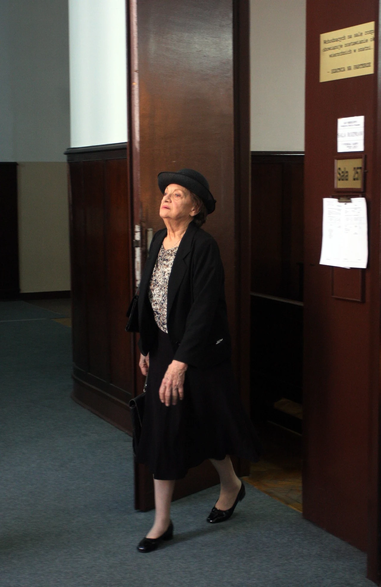 Irena Dziedzic w sądzie Irena Dziedzic w sądzie