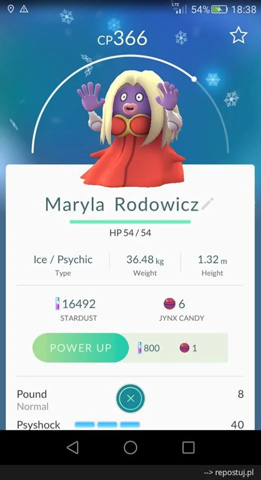 Jynk jako Maryla Rodowicz na stronie Repostuj.pl Jynk jako Maryla Rodowicz na stronie Repostuj.pl