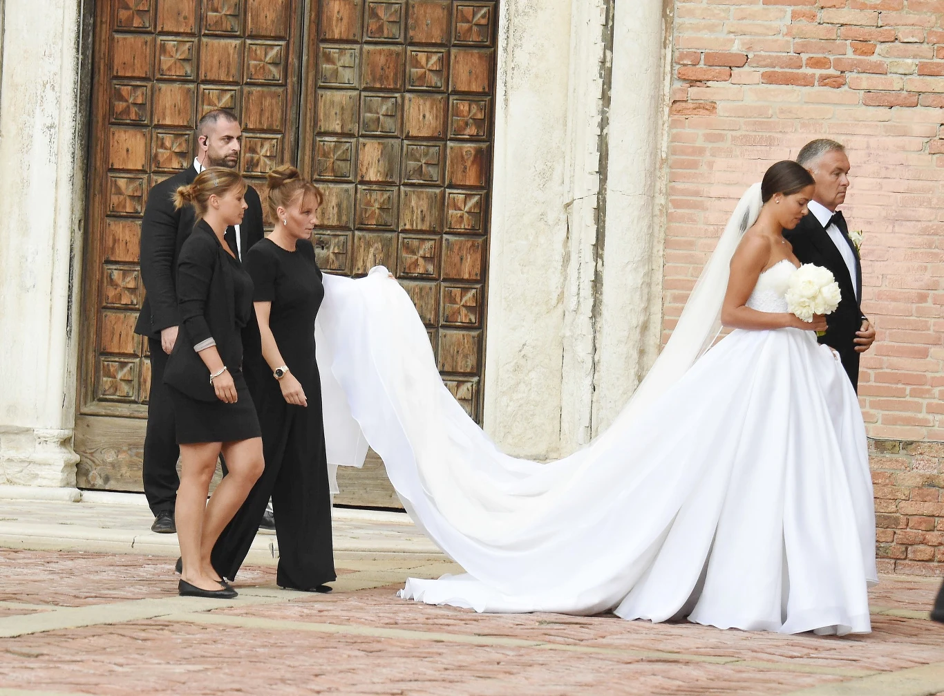 Ana Ivanović z tatą, ślub kościelny