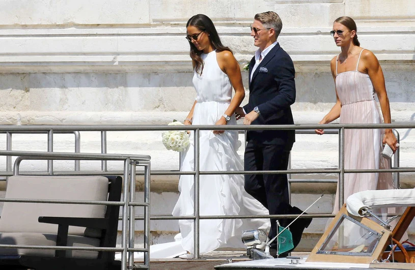 Ana Ivanović i Bastian Schweinsteiger, ślub cywilny