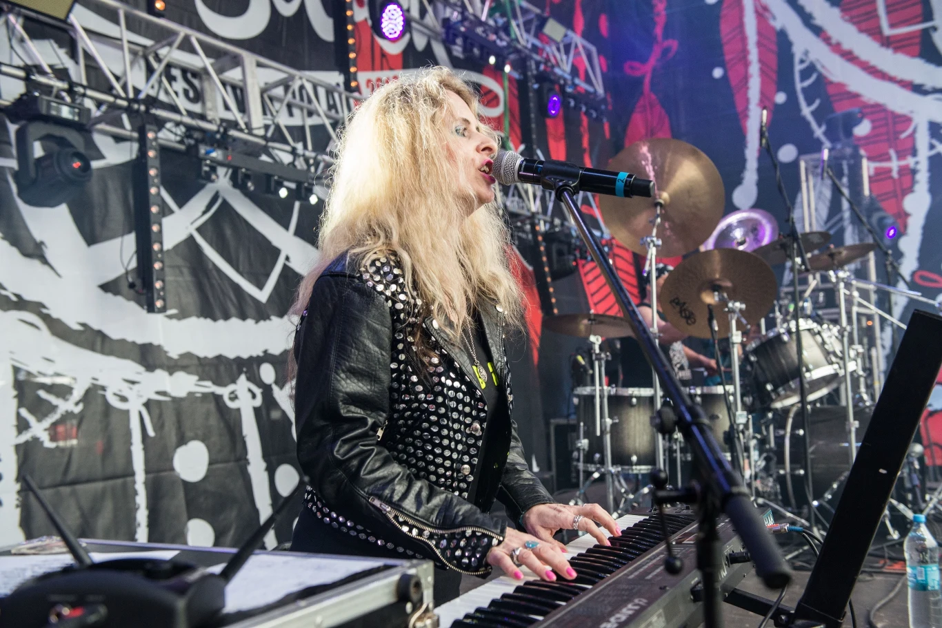 Było energicznie, ale nie zabrakło też bardziej nostalgicznych momentów. Na zdjęciu: Maria "Marihuana" Wietrzykowska. Było energicznie, ale nie zabrakło też bardziej nostalgicznych momentów. Na zdjęciu: Maria "Marihuana" Wietrzykowska.