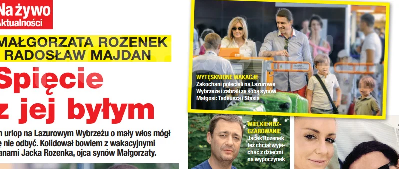 Rozenek zabrała dzieci na długo oczekiwane wakacje Rozenek zabrała dzieci na długo oczekiwane wakacje