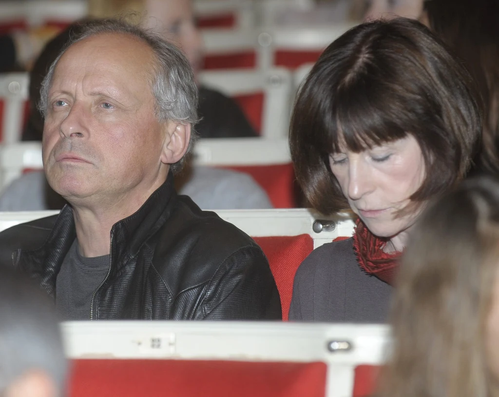 Paweł Wawrzecki z żoną