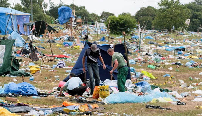 Sprzątanie po Przystanku Woodstock 2016