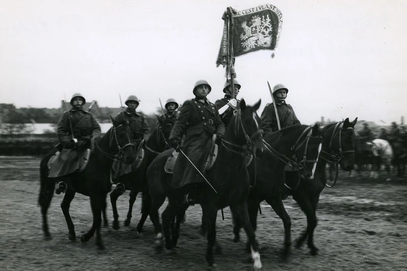 Czechosłowacka kawaleria w 1936 roku