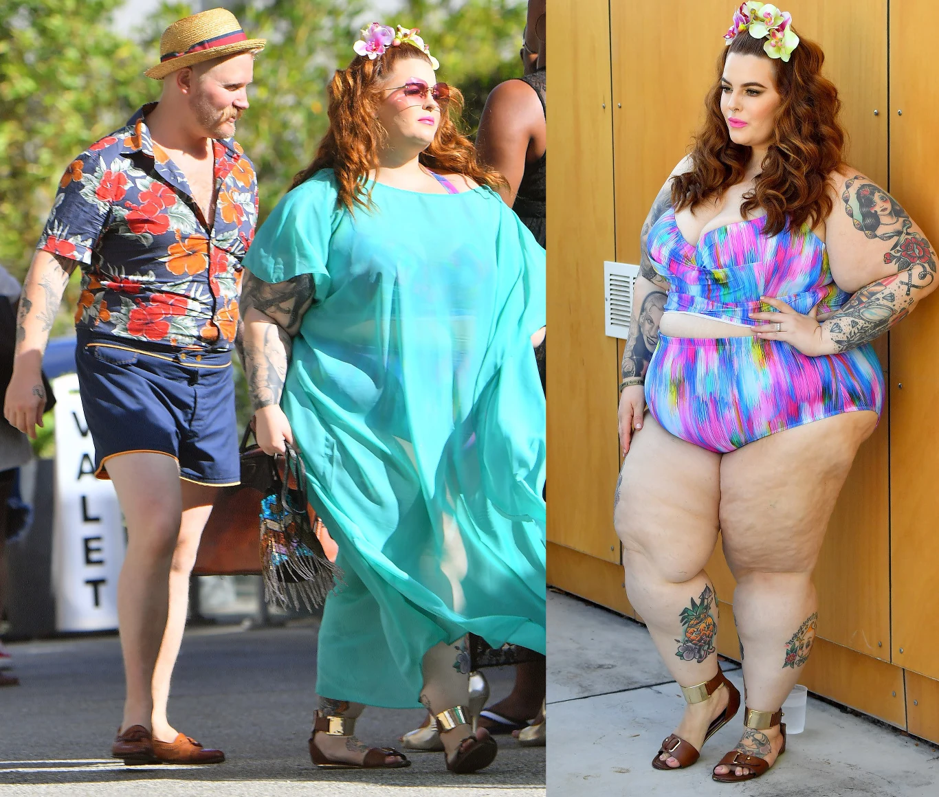 Tess Holliday z mężem Tess Holliday z mężem