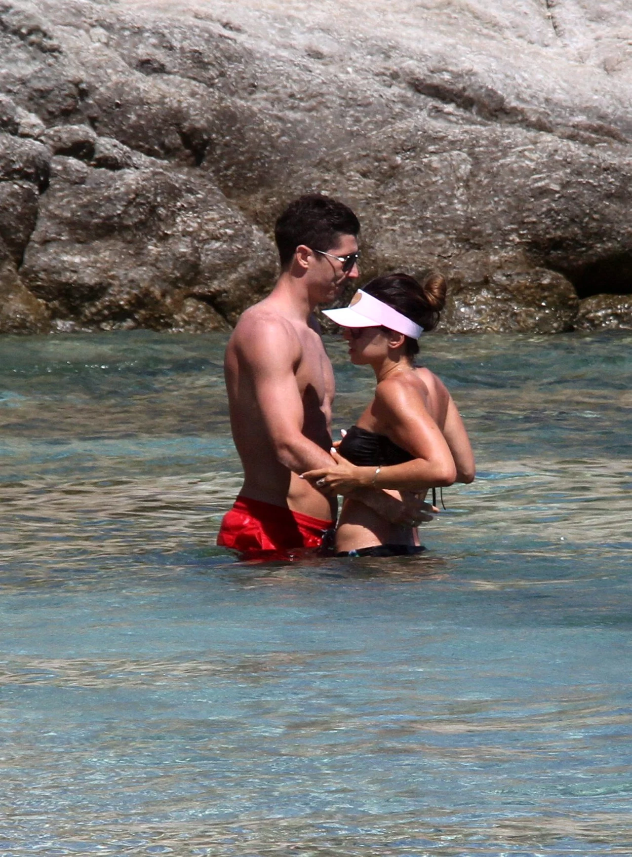 Robert i Anna Lewandowscy na wakacjach Robert i Anna Lewandowscy na wakacjach