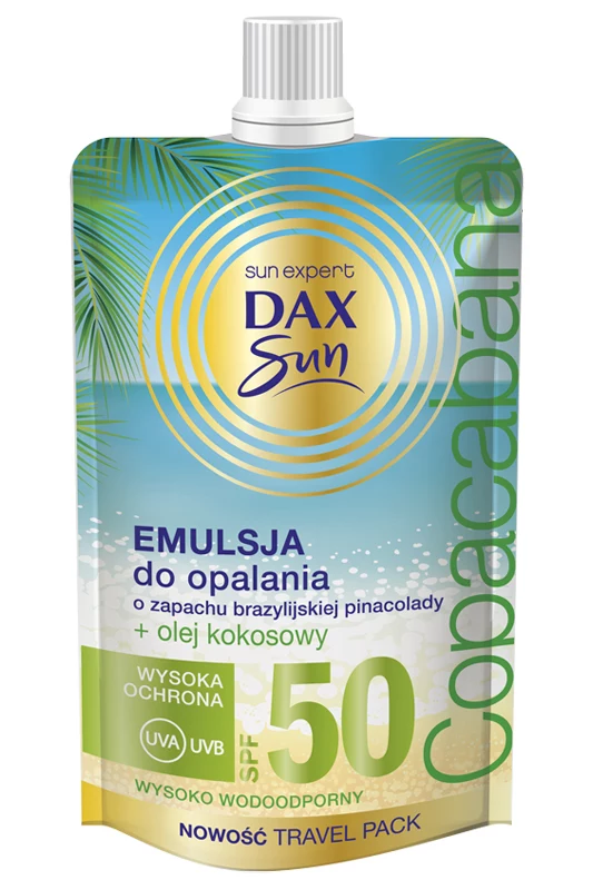 Dax Sun Emulsja do opalania Copacabana plus olej kokosowy 50
