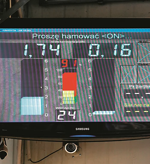 hamulce pomiar