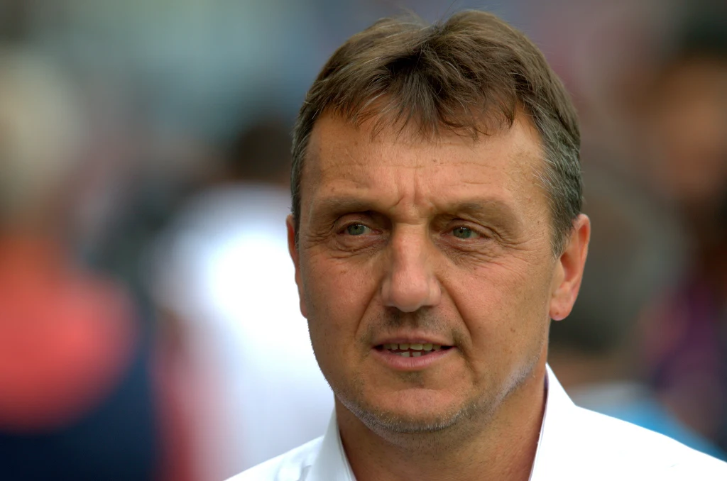 Trener Piasta Gliwice Jirzi Neczek 