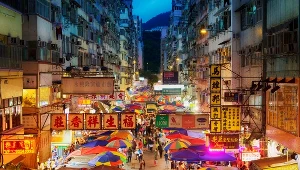 Ulica Hong Kongu (zdj. ilustracyjne)