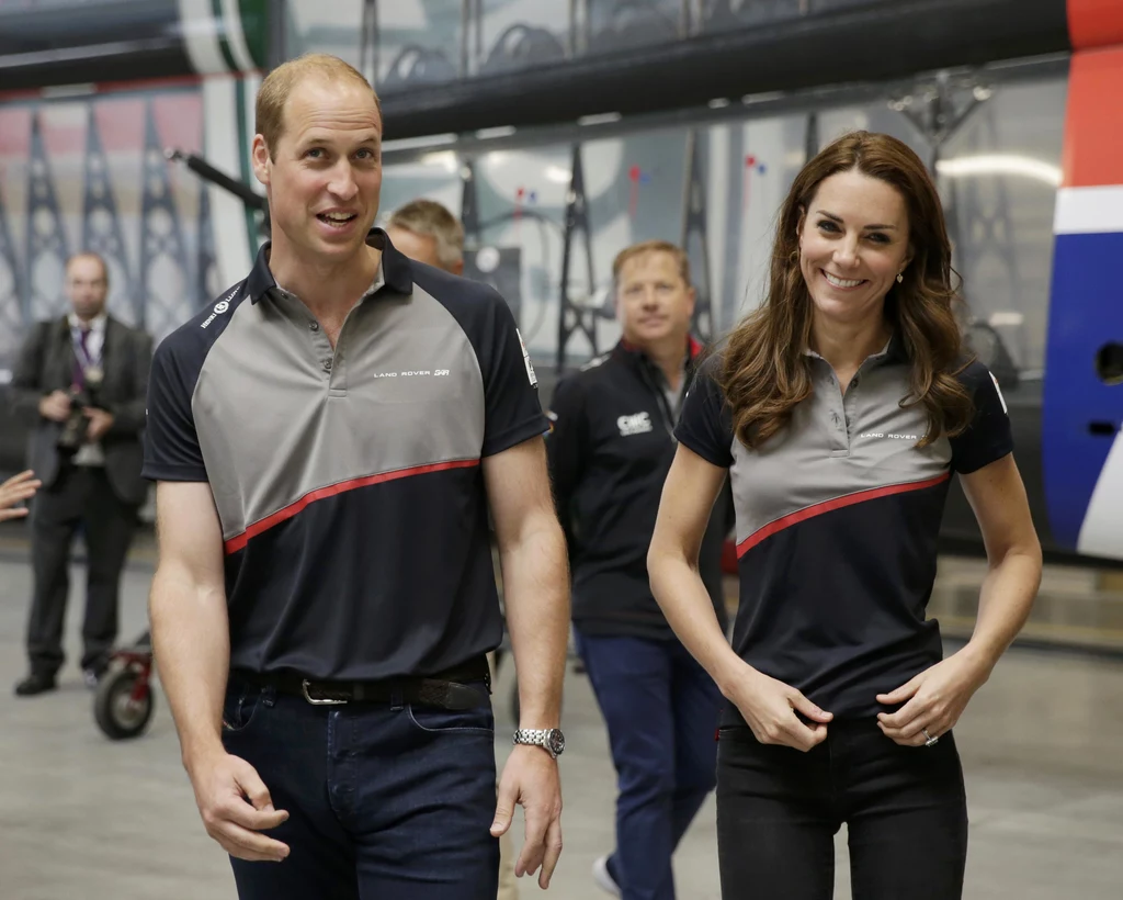 William i Kate na regatach w Portsmouth 